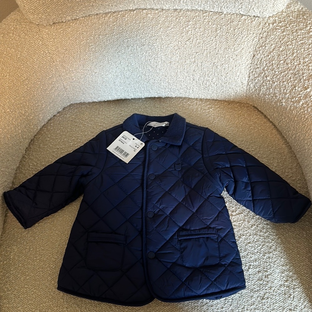 Blue baby jacket